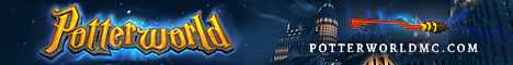 PotterworldMC Minecraft banner